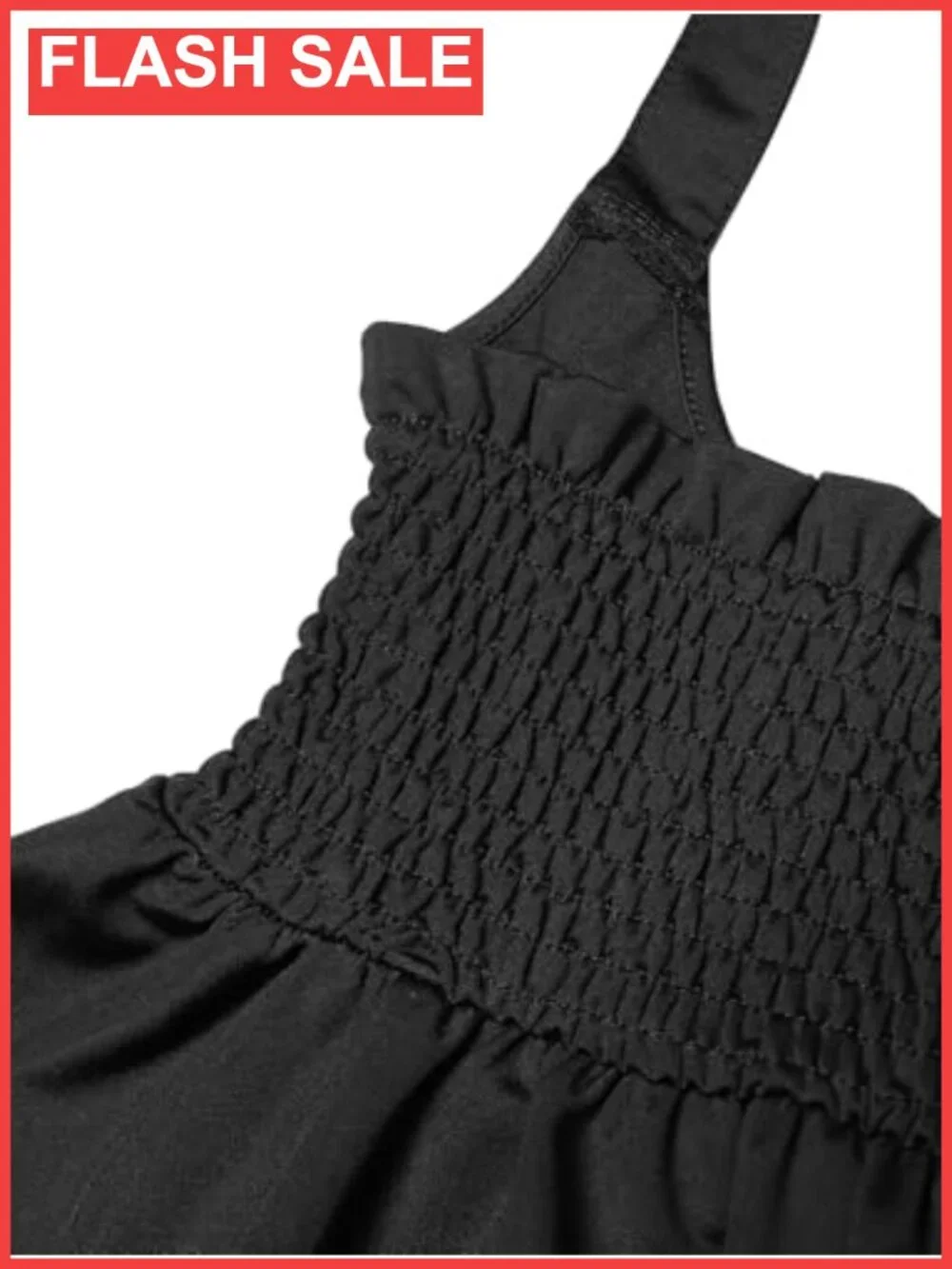 Women's Suspender Skirt High Waist Flared Skater Pinafore A-Line